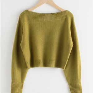 NWT Boatneck & Other Stories Sweater
